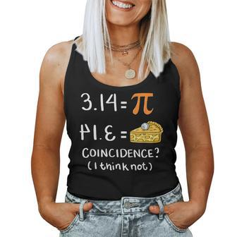 Mathematics Humor Pi Day Joke Math Teacher Women Tank Top - Seseable