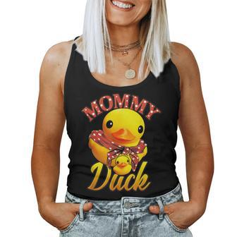Mommy Duck Mama Mother Rubber Duck Mom Women Tank Top - Monsterry CA