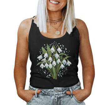 Snow Flowers With This Cool Snowdrop Flower Costume Women Tank Top | Mazezy AU