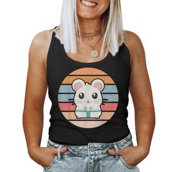 Spectacle Hamster Costume For Boys And Girls Vintage Women Tank Top - Monsterry UK