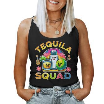Tequila Squad Cinco De Mayo Women Tank Top - Thegiftio UK