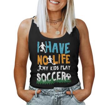 Fußball Fussball Sport Mutterater Leben Kinder Geschenk Tank Top Frauen - Geschenkecke