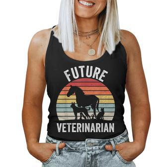 Future Veterinarian Boy Girl Veterinary Vet Costume Women Tank Top - Monsterry