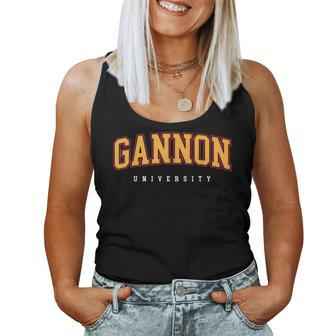 Gannon University Retro Women Women Tank Top - Seseable