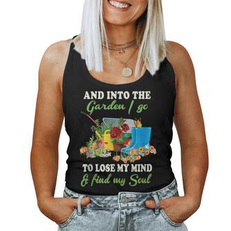 Into The Garden I Go Gardening Plant Lovers Women Tank Top - Monsterry AU
