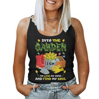 Into The Garden I Go To Lose My Mind And Find My Soul Women Tank Top - Monsterry AU