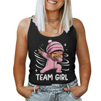 Gender Reveal Party Team Girl Baby Announcement Women Tank Top - Seseable