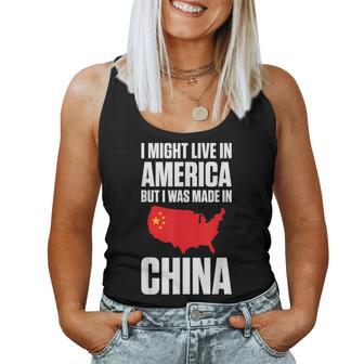 Ideas For Chinese American Asian Pride Women Women Tank Top - Monsterry