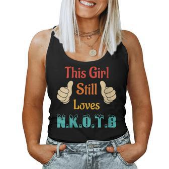 This Girl Still Loves NKOTB Vintage Apparel Women Tank Top - Monsterry