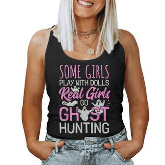 Girls Ghost Hunting Female Paranormal Investigator Women Tank Top - Monsterry CA
