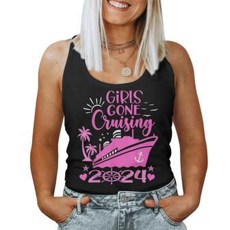 Girls Gone Cruising 2024 Girls Matching Cruise Squad Women Tank Top | Mazezy