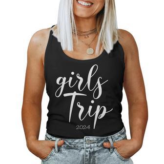 Girls Trip 2024 Vacation Weekend Getaway Party Women Tank Top - Monsterry CA