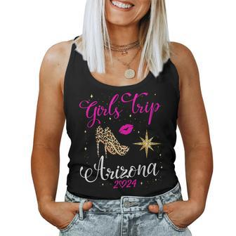 Girls Trip Arizona 2024 Weekend Birthday Squad Women Tank Top - Thegiftio UK