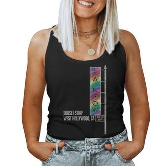 Glam Rock Legends Rainbow Bar And Grill Women Tank Top - Monsterry UK