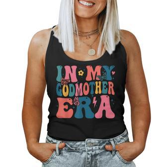 In My Godmother Era Groovy Retro Mommy Mama Mother's Day Women Tank Top - Seseable