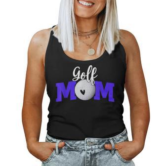 Golf Mom Cute Letter Print Cute Mother's Day Women Tank Top - Monsterry UK