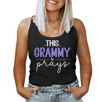 This Grammy Prays Grandma Christian Women Tank Top | Mazezy AU