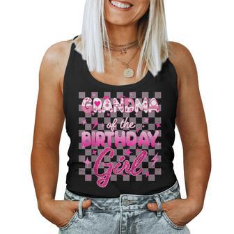Grandma Of The Birthday Girl Doll Family Party Decorations Women Tank Top - Seseable
