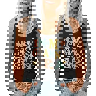 In My Granna Era Sarcastic Groovy Retro Women Tank Top - Monsterry