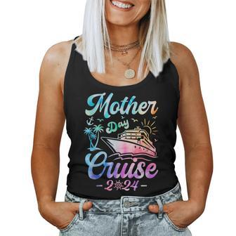 Groovy Cruise Squad 2024 Mother's Day Family Vacation Trip Women Tank Top | Mazezy AU