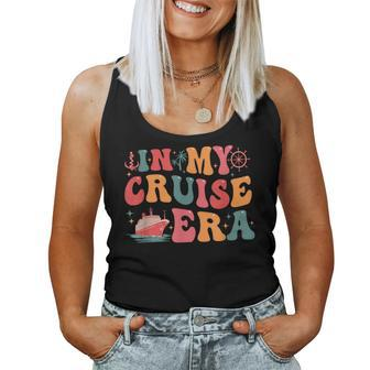 Groovy Retro In My Cruise Era Family Vacation Cruise Crew Women Tank Top - Monsterry UK