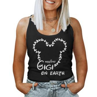 The Happiest Gigi On The Earth Grandma Womens Women Tank Top | Mazezy