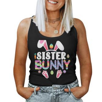 Happy Easter Day 2024Ears Family Matching Sister Bunny Women Tank Top | Mazezy CA