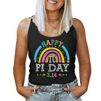 Happy Pi Day 2024 Rainbow Math Lover Teacher Geek Student Women Tank Top | Mazezy DE