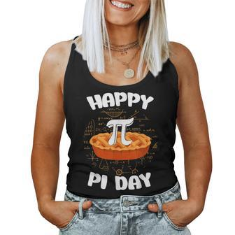 Happy Pi Pie Day For Math Teacher Students Pie Lovers Women Tank Top | Mazezy UK