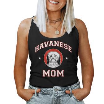 Havanese Mom Dog Mother Women Tank Top - Monsterry