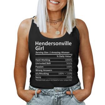 Hendersonville Girl Nc North Carolina City Home Women Tank Top - Monsterry UK