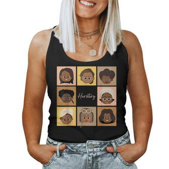 Herstory Makers African Roots Black History Month Women Tank Top - Monsterry