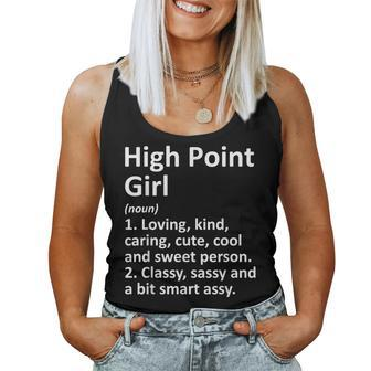 High Point Girl Nc North Carolina City Home Roots Women Tank Top - Monsterry UK