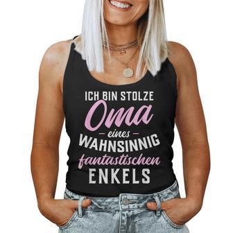 Ich Bin Stolze Oma Einer Wahnsinnig Fantastischen Grandkel Tank Top Frauen - Geschenkecke