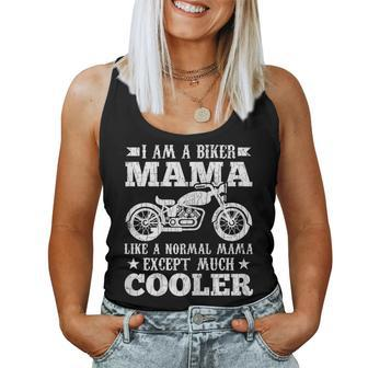 I'm A Biker Mama Motorcycles Bike Graphic Women Tank Top - Monsterry AU