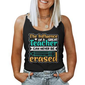 Influence Of Great Teacher Can Never Be Erased Theater Lover Women Tank Top | Mazezy