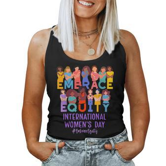 International Day Inspire Inclusion Embrace Equity Women Tank Top - Seseable