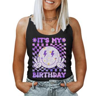 It's My Birthday Ns Girls Kid Birthday Party Women Tank Top - Seseable