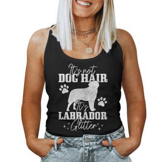 It's Not Dog Hair It's Labradorglitter Lab Dog Mom Women Tank Top - Monsterry