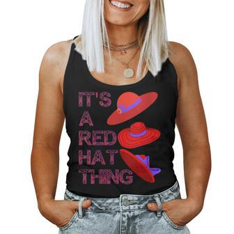 Its A Red Hat Thing Social Club Red Society Revolution Women Tank Top - Monsterry AU