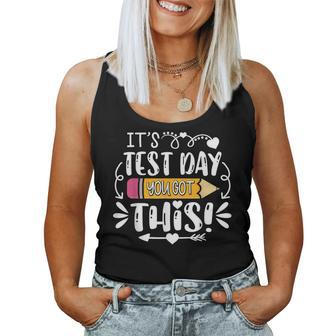 It's Rock The Test Testing Day You Got This Teacher Student Women Tank Top | Mazezy CA
