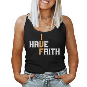 Ivf I Have Faith Ivf Mom Ivf Dad Transfer Day Women Tank Top - Monsterry AU