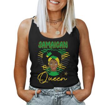 Jamaican Queen Independent Celebrate Independence Women Tank Top - Thegiftio UK