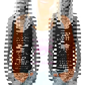 Je Ne Suis Pas Parfaite Mais Je Suis Cheval Filles Women Tank Top - Cadeauxyz