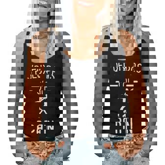 Je Peux Pas J'ai Patin Humour Patinage Patin Women Tank Top - Cadeauxyz