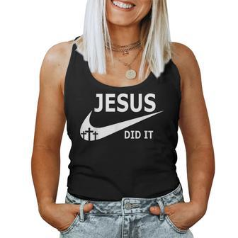 Jesus Did It For Jesus Women Tank Top - Seseable