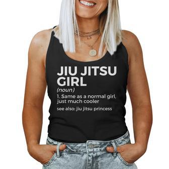 Jiu Jitsu Girl Definition Princess Martial Arts Women Tank Top - Monsterry DE