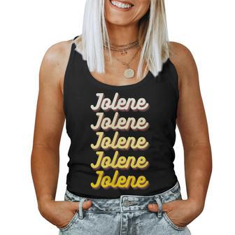 Jolene Retro Earth Toned Boho Women Women Tank Top - Seseable