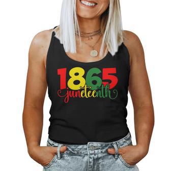 Junenth 1865 For June 19 Freedom Day Junenth Women Tank Top - Monsterry