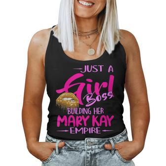 Just A Girl Boss Building Her Mary Kay Empire For Women Women Tank Top - Monsterry